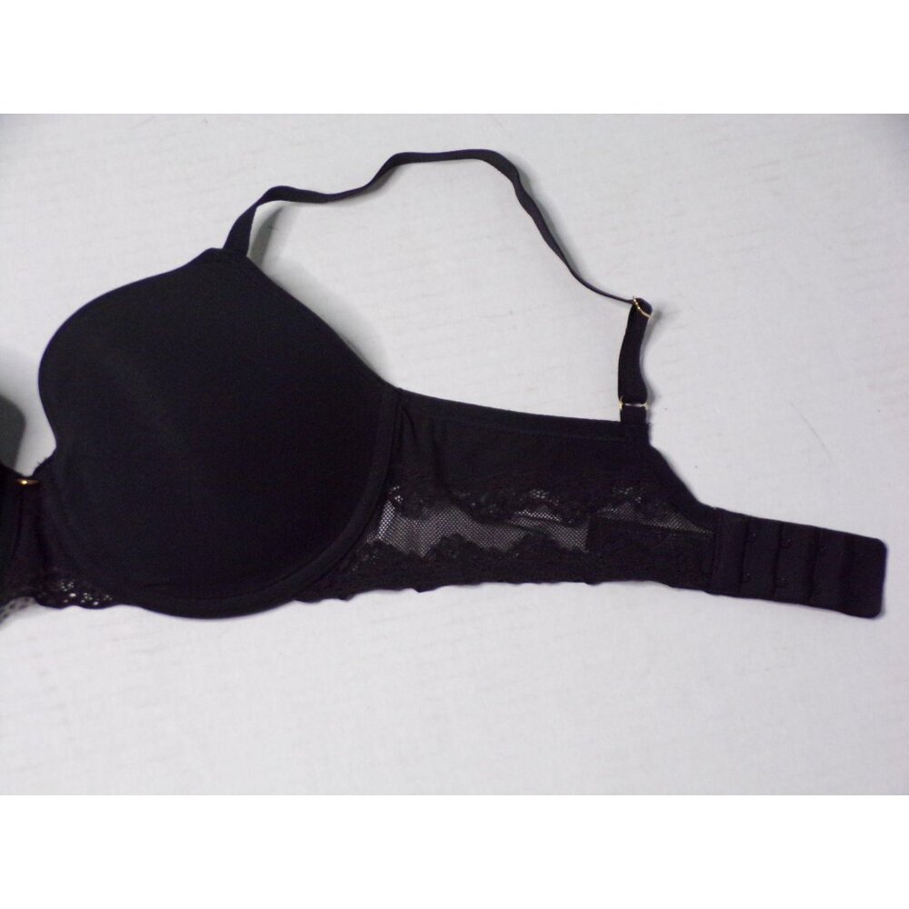 🆕NATORI Bliss Full Underwire T-Shirt Bra 34D Black #721154 - Picture 8 of 10